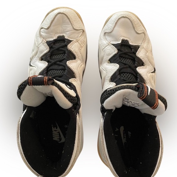 😎 Vintage Nike Air Max CB34 white/purple/orange original high tops - Picture 4 of 5